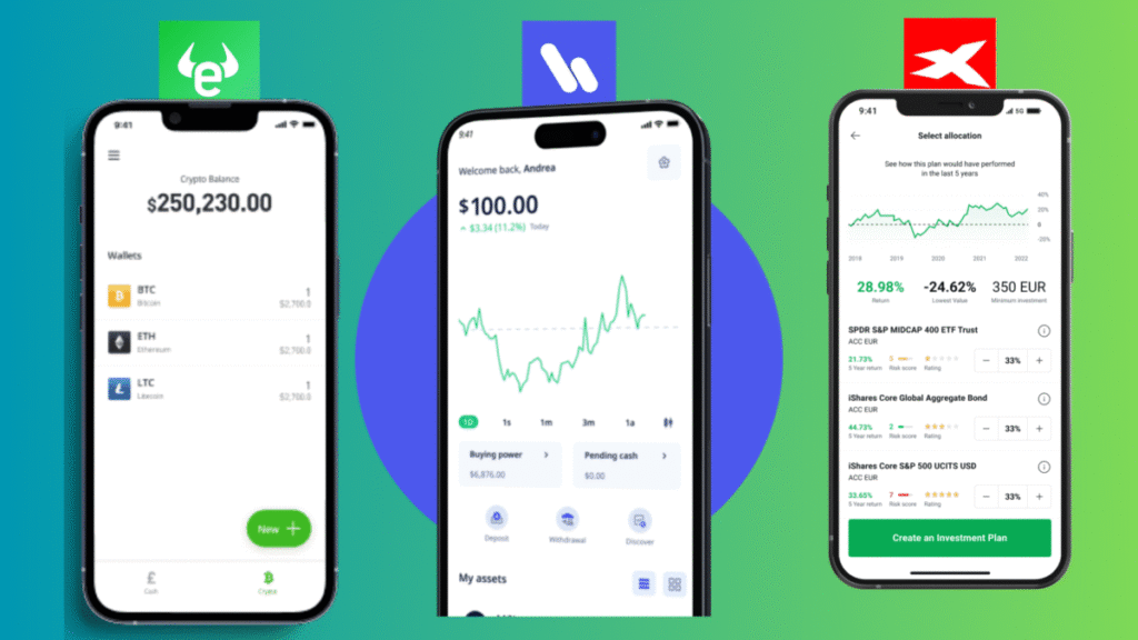 3 apps para invertir